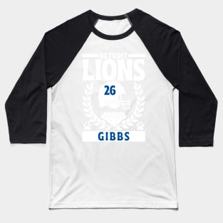 Detroit Lions Jahmyr Gibbs 26 American Football Baseball T-Shirt